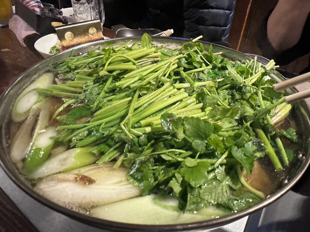 セリ鍋