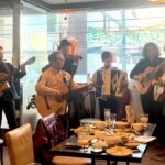 国立の「クレア音楽企画」さん新年会で演奏＆即興セッション♪♪